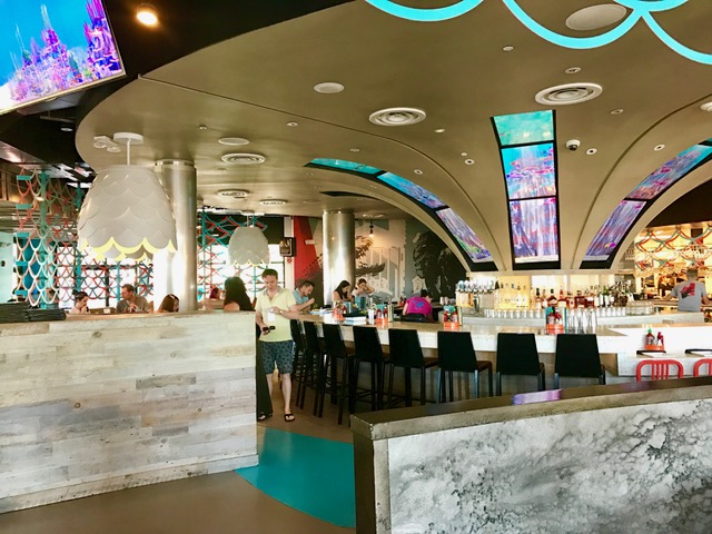 the interior décor of the Cowfish Restaurant, it has a luxury aspect that impresses people