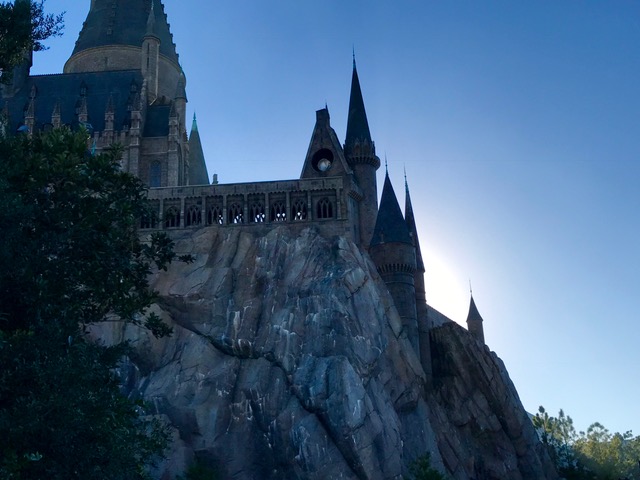 The Wizarding World of Harry Potter is a castle that reflects a fantasy world. It is located at the Islands of Adventure in Orlando, Florida.