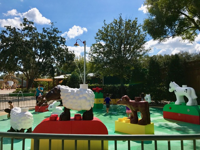 Legoland park in Florida.