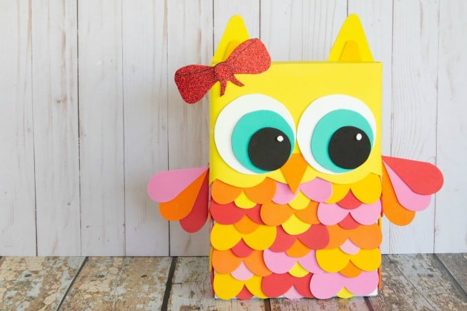 owl valentine's day box