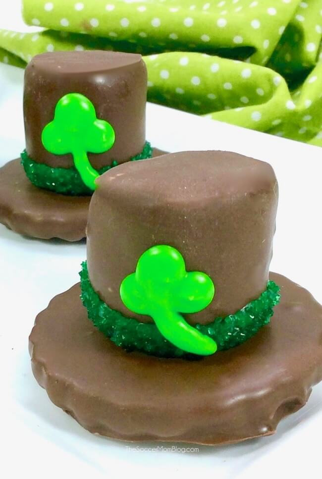 St. Patrick's Day hats for St. Patrick's Day Desserts