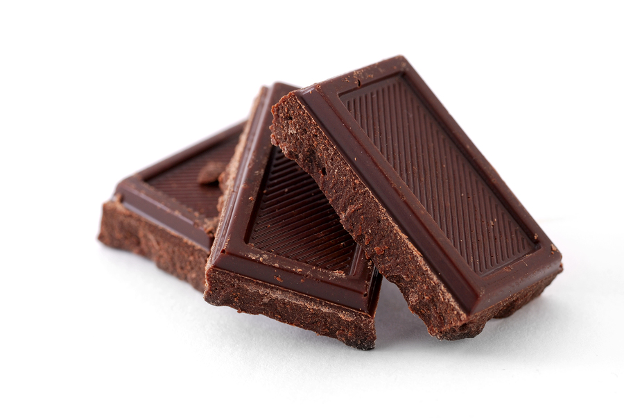 3 pieces of chocolate for Foods that Last A Long Time