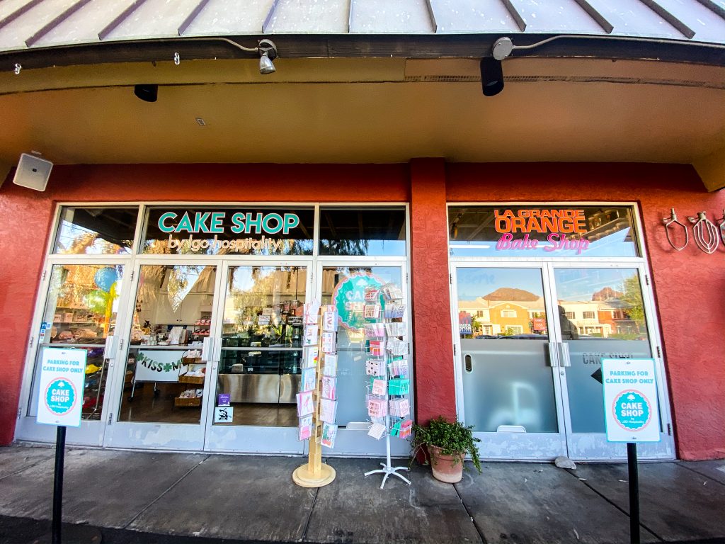 storefront image of LGO cake shop
