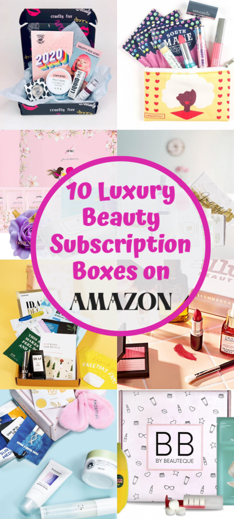 best beauty subscription boxes on amazon collage 