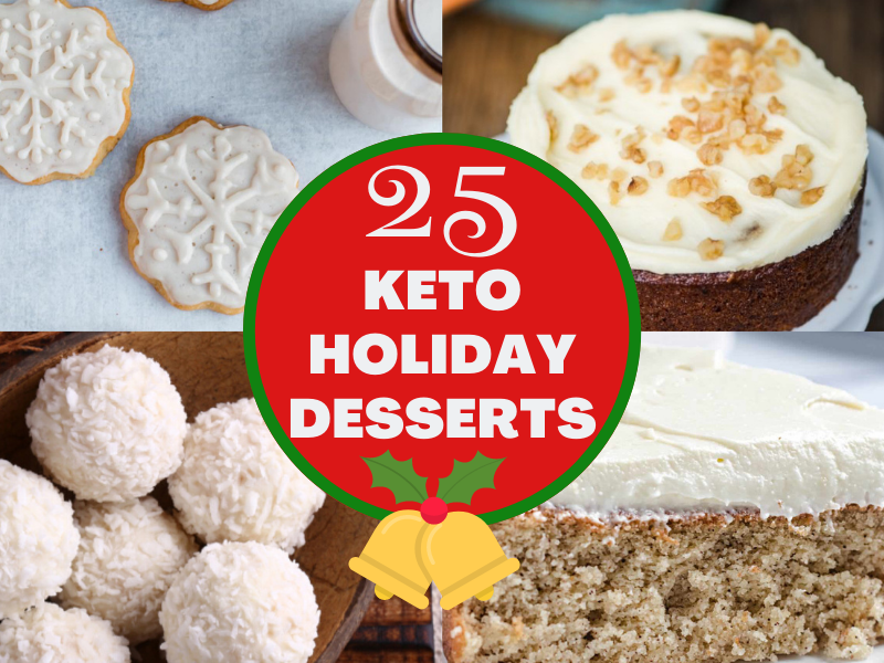 30 Amazing Keto Holiday Desserts for Everyone