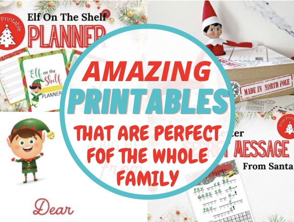 Amazing Elf on the Shelf Printables for the Whole Family to Enjoy