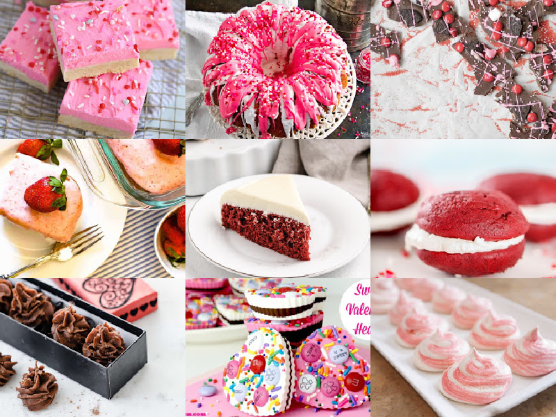 300 + Decadent Valentine’s Day Desserts for the Whole Family