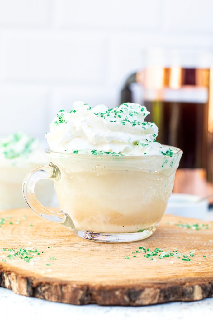Baileys Iced Coffee with Ice Cream for St. Patrick's Day Desserts