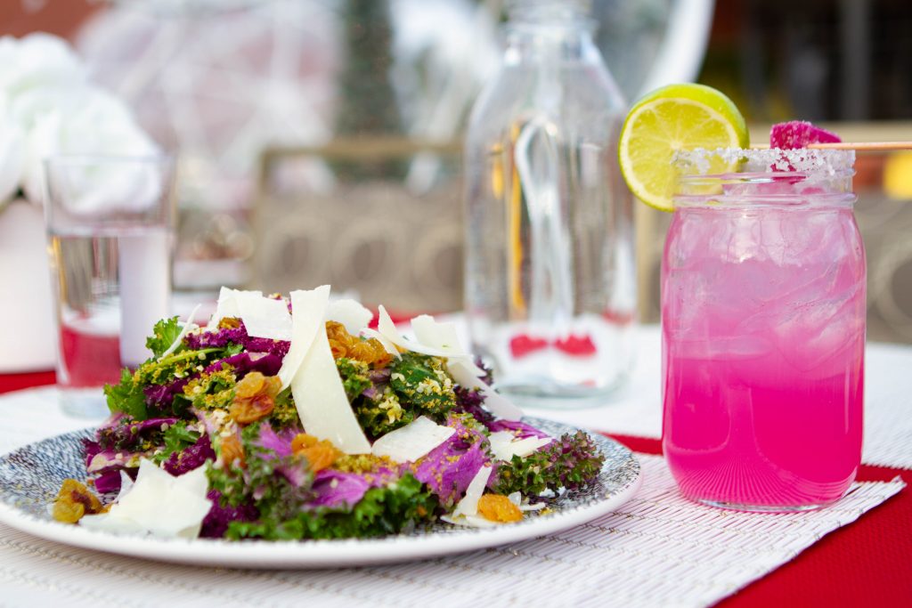 Purple Kale Salad at ShadowRock Tap at the Hilton Sedona Resort At Bell Rock
