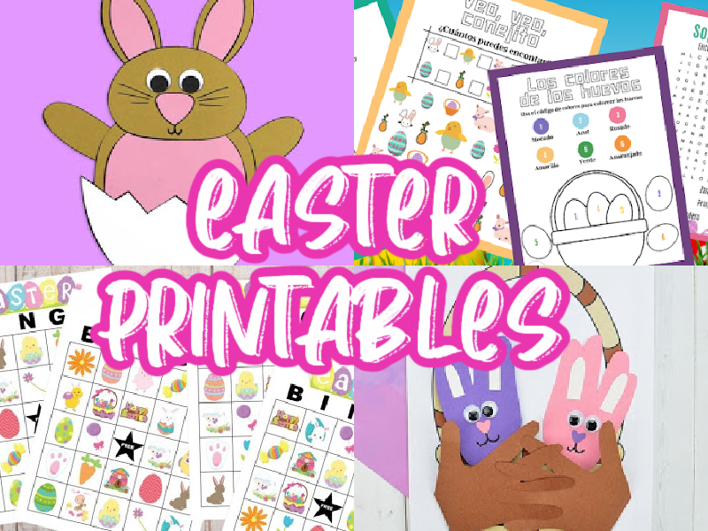 23+ Easter Printables  for Kids of all Ages
