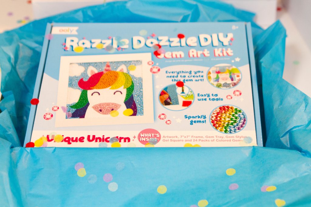 razzle dazzle diy gem art kit - unique unicorns 