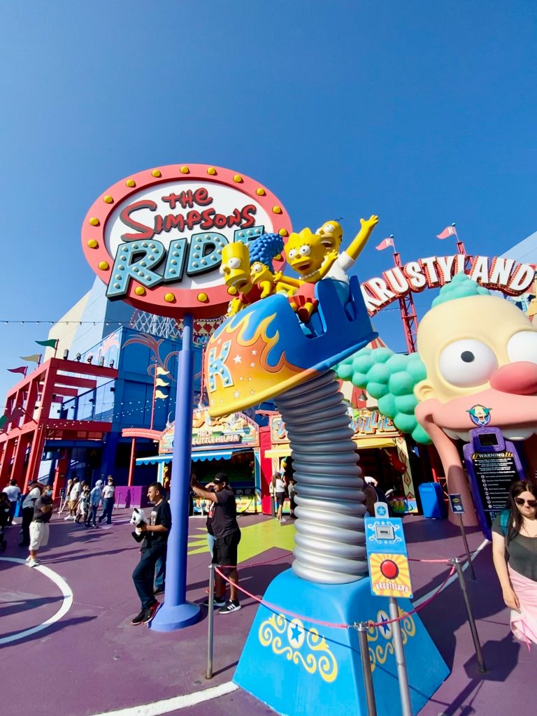 The Simpsons Ride at Universal Studios Hollywood™